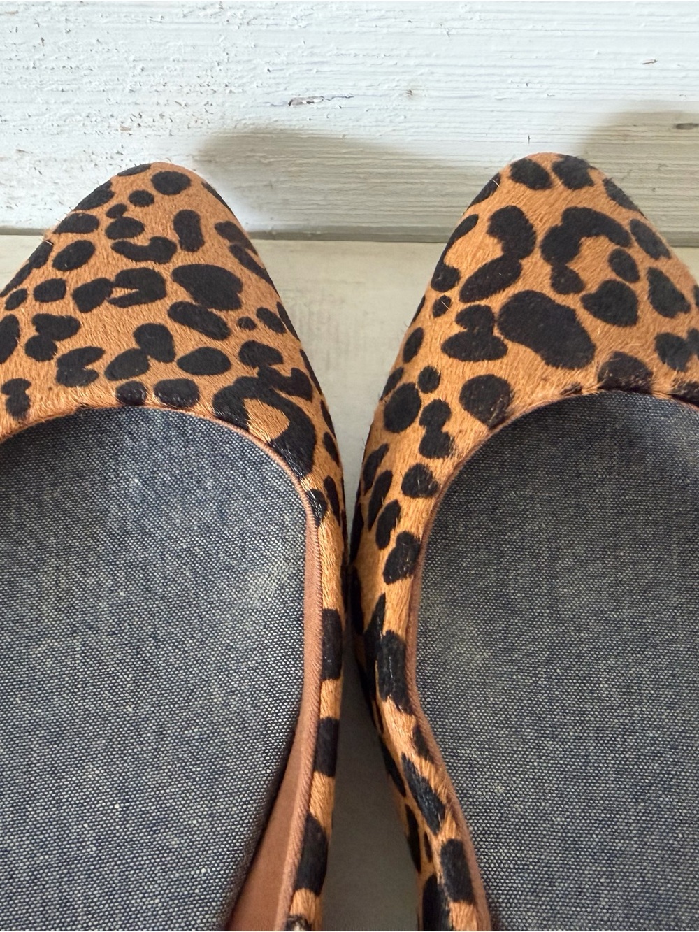 Dr. Scholl's Leopard Cheetah Really Ballet Flat Womens Size 10M Memory Foam NEW - Picture 3 of 9
